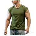 Tee Aclaíochta Oiliúna Bodybuilding Cut Cut